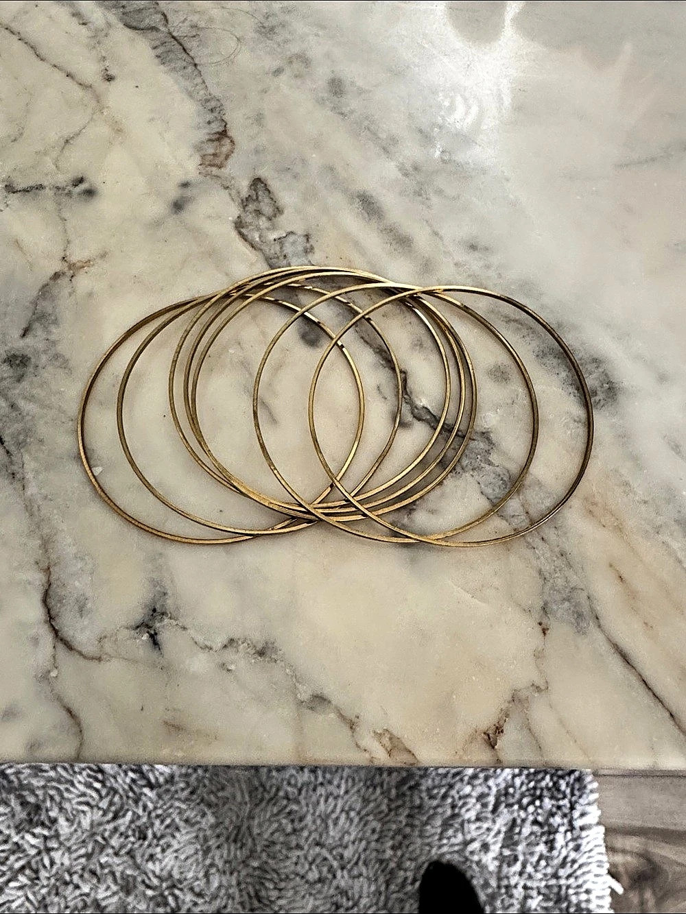 Gold-Tone Bangle Bracelet Set